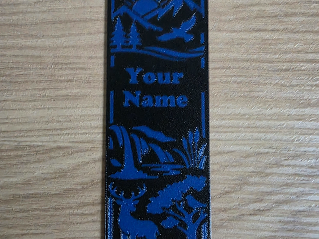 Custom bookmark with name