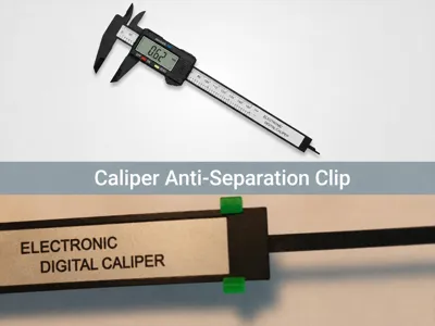 Caliper Anti-Separation Clip (for budget calipers)