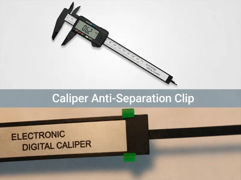 Caliper Anti-Separation Clip (for budget calipers)