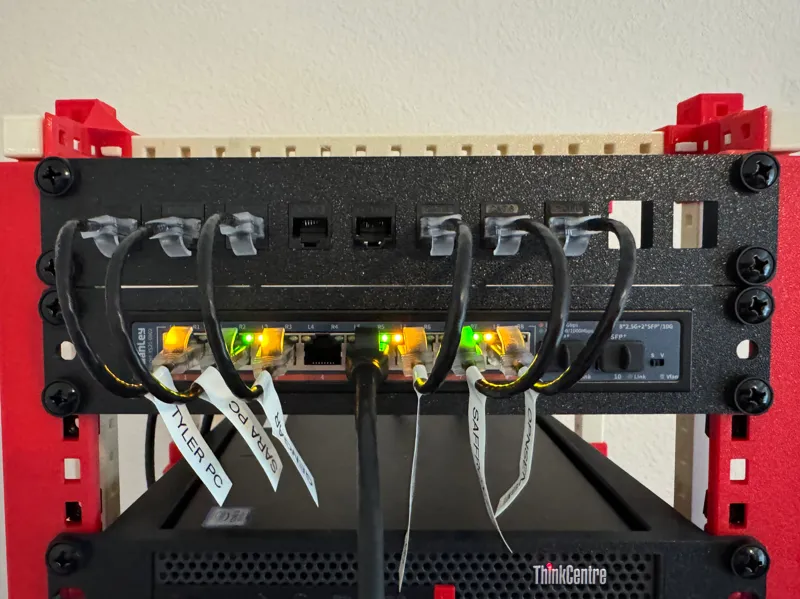 Yuanley YS25-0802 Switch 10inch Rack Mount