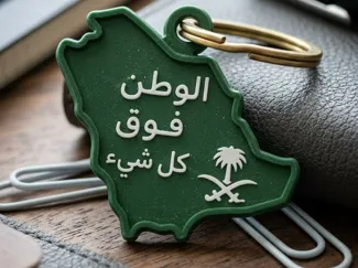 Saudi Keychain