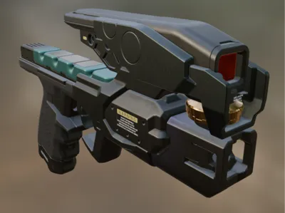 Cyberpunk 2077 Kappa Smart Pistol