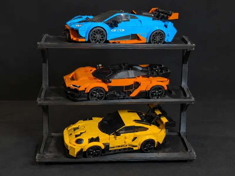 Speed Champions Cars Vertical Car Display