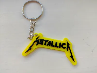 Metallica keychain