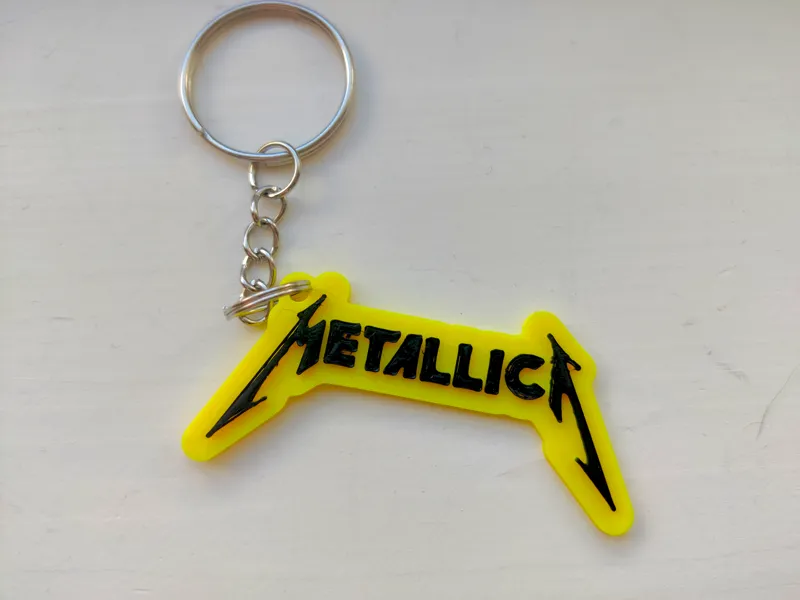 Metallica krychain