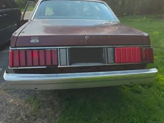 1982 Ford Fairmont Futura Tail Light Lenses