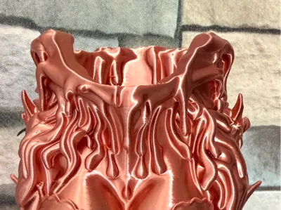 Melting Pen Holder Bust