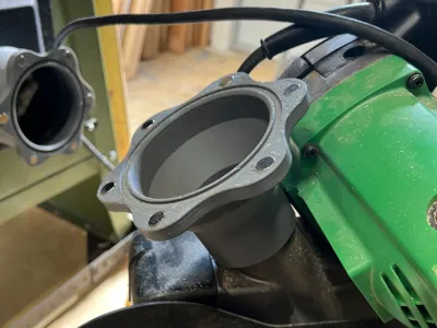 Hitachi 12in c12fdh miter saw magnetic adapter