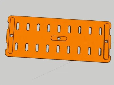 Double-layer pegboard, suitable for narrow spaces such as bathroom cabinets and vanities