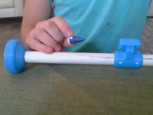1/2in pvc pipe blow dart gun
