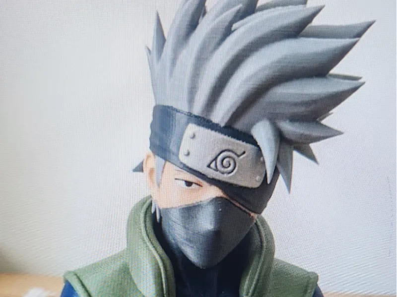 Kakashi Hatake Bust - Naruto Fan Art