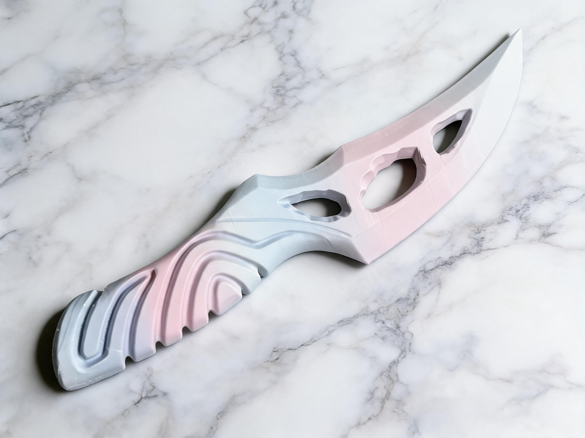 Nebula Gradient Void Shadow Tactical Dagger
