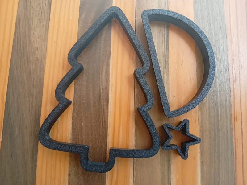 Emporte pièce poterie bougeoire noël