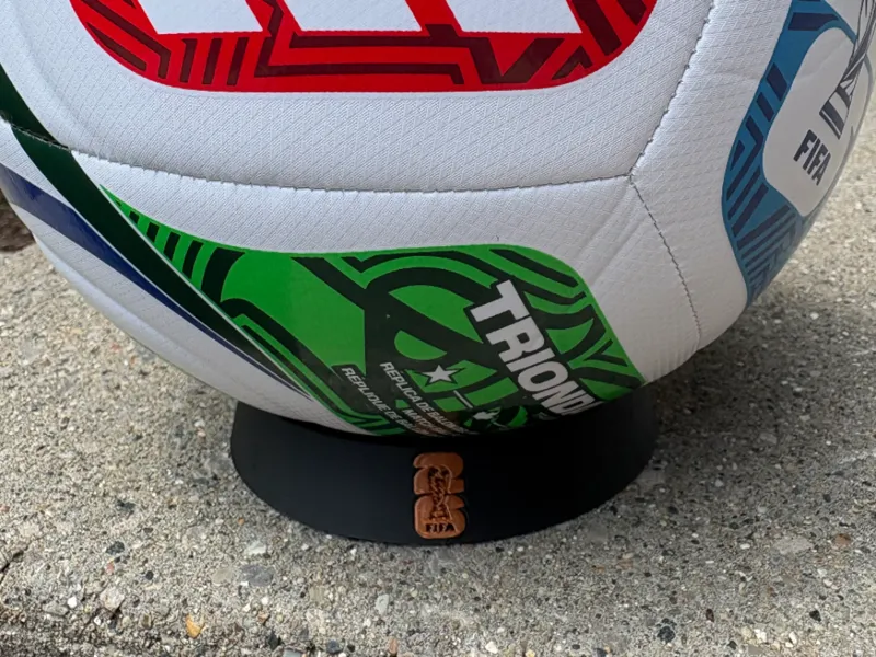 Soccer ball holder for FIFA WORLD CUP 2026