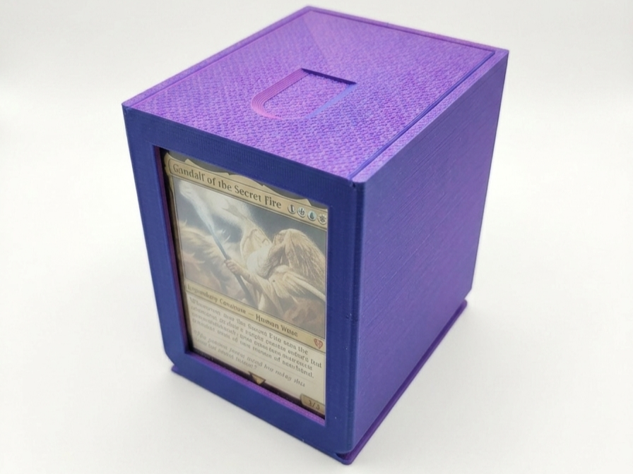 MTG Commander Deckbox with Sliding Locking Lid