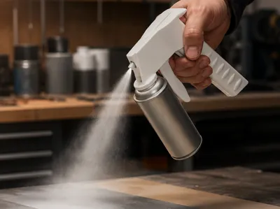 TRIGGER FOR SPRAY PAINT WITH REINFORCED TRIGGER
