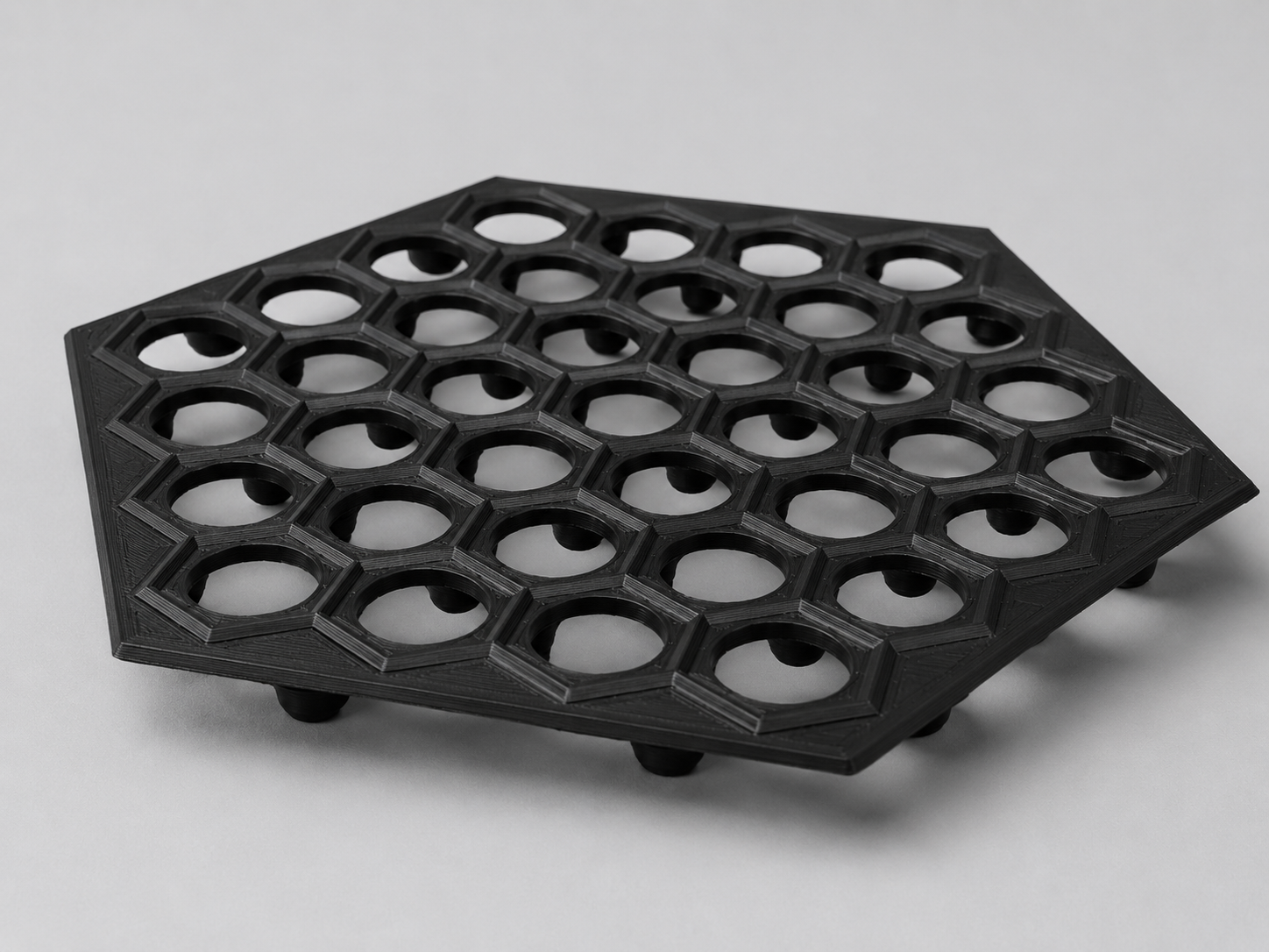 Hexagonal Dumpling Mold — 19 & 37 Cells