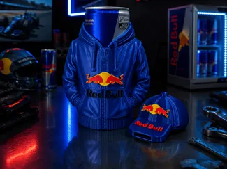 Porta lata Moletom Red Bull 250 ml