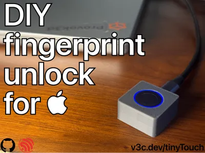 tinyTouch - fingerprint unlock device for Mac