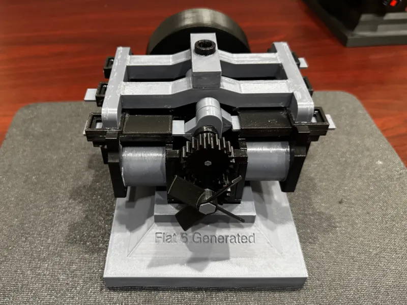 Flat 6 Engine 106cc