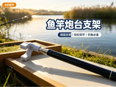 fishing rod holder replacement head