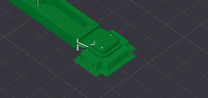 Carefully remove this support