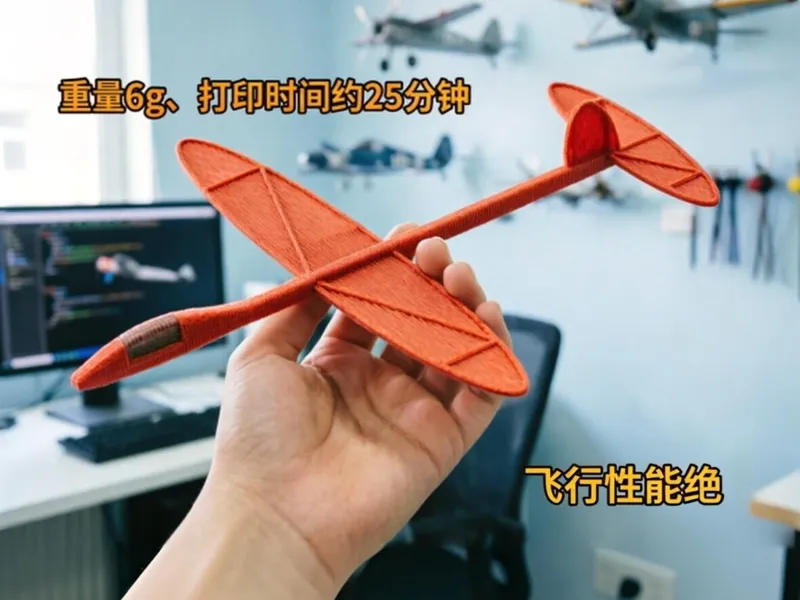 迷你6g轻型飞机滑翔机——飞行性能绝佳——A1可打