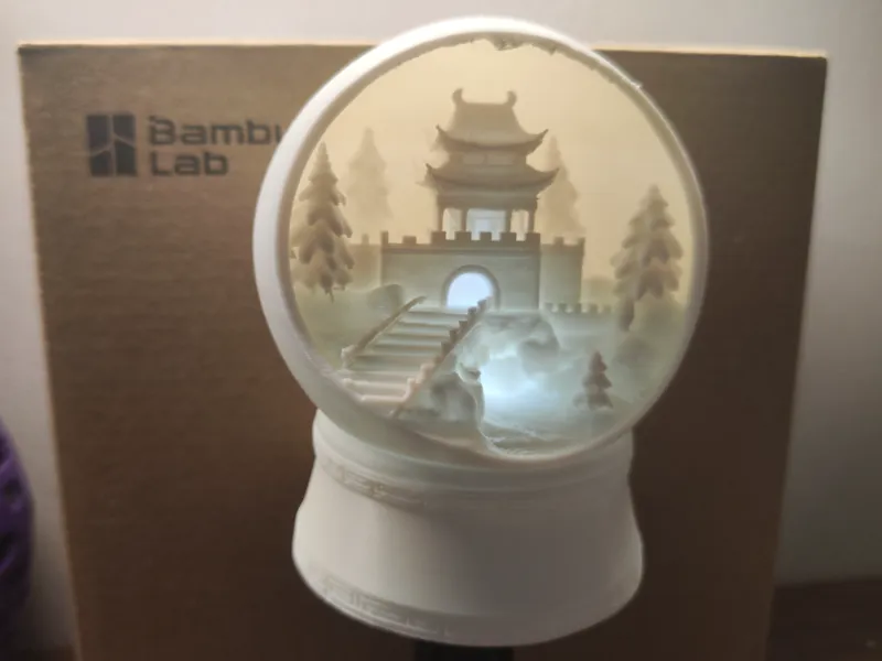 中国城 雪花球