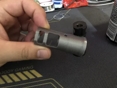 Sci-Fi style Flash Hider 14mm CCW