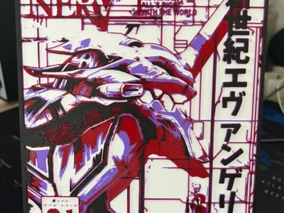 EVANGELION - EVA 01 - ART HUEFORGE