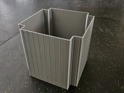 Maximum Print Size Poop Bin Storage Bin