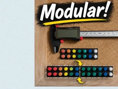 Modular Pin Aligner | Corkboard Organiser