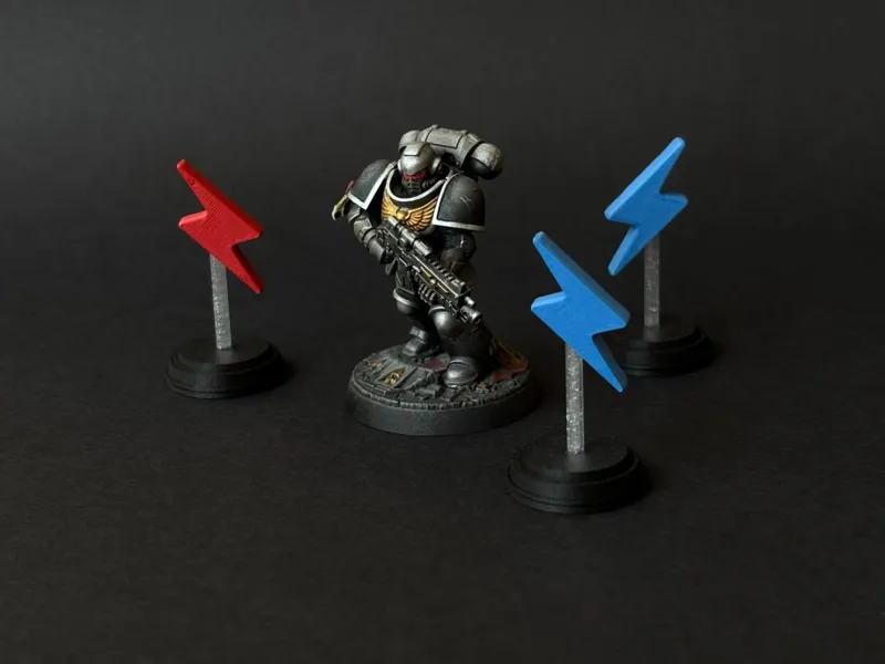 Yet another battleshock token (20 mm)