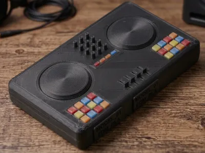 Miniature model DJ Controller