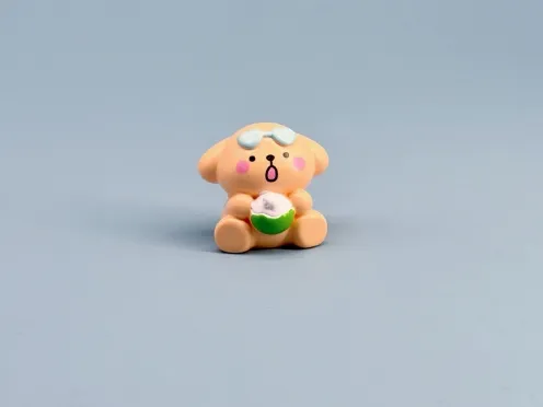 线条小狗度假版-沙滩造型儿童玩具