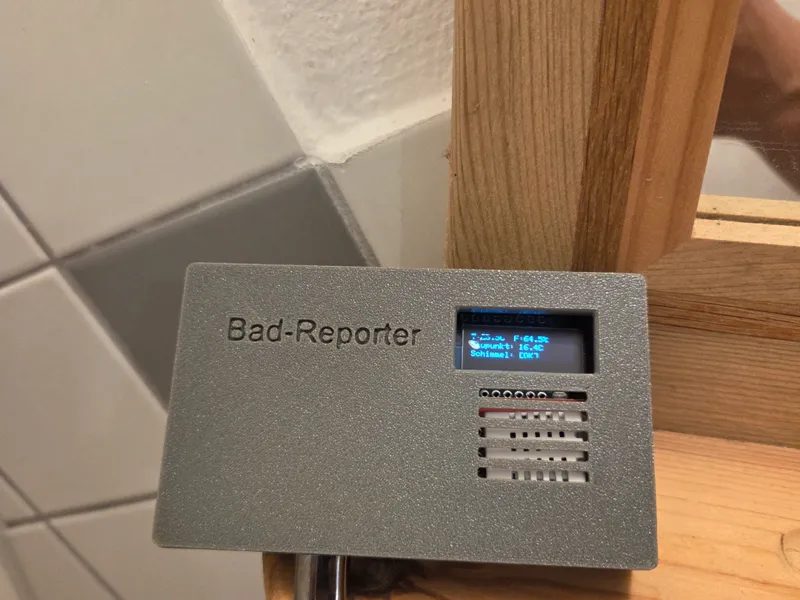 Bad-Reporter ESP32 Bathroom Monitor Telegram