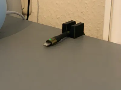 Minimalist Desk Cable Clip / Wire Organizer 