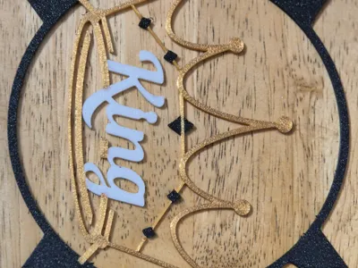 PC fan cover King / Queen 120 mm