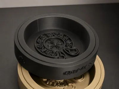 Chrome Hearts Style Pet Bowl (Can also be used as a Storage Bowl)