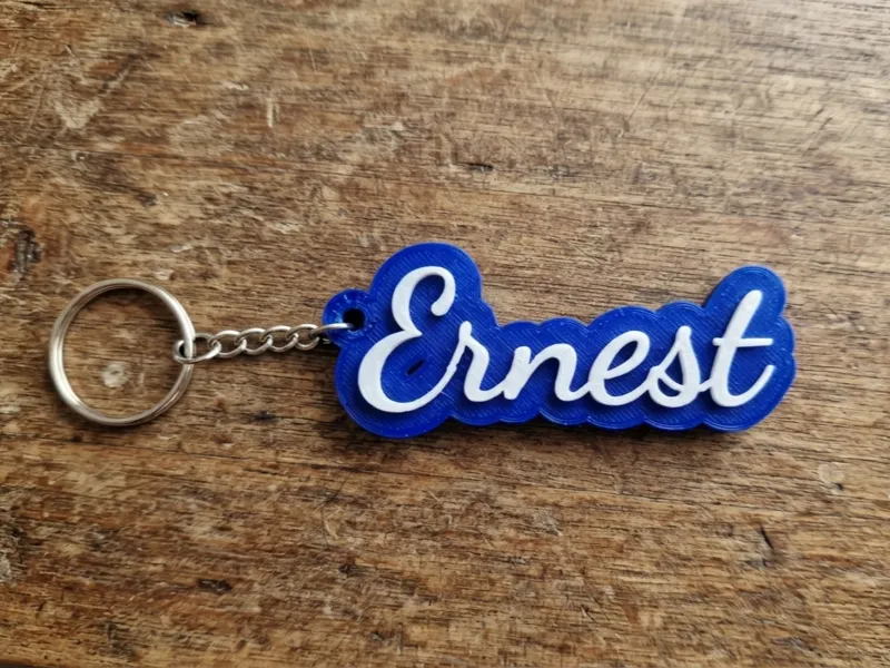 Ernest keychain