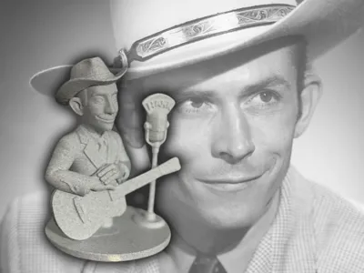 Hank Williams Sr. Country Legend Bust