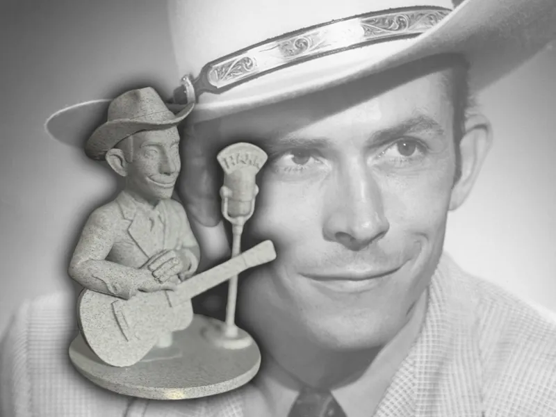Hank Williams Sr. Country Legend Bust