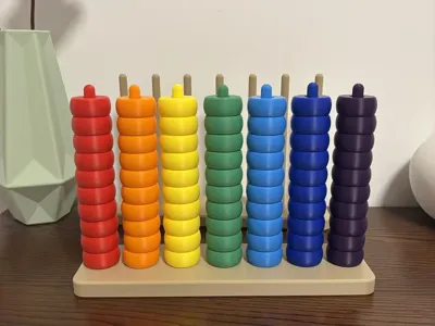 Beads, Color Recognition, Early Learning Educational Toy