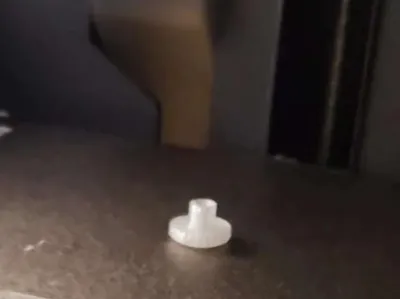 Sink Splash Guard Button