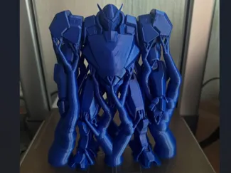 Mecha man printable model