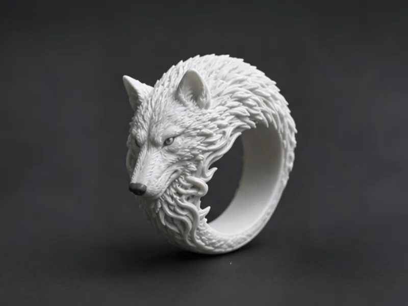 苍原孤狼戒 | Wild Lone Wolf Ring