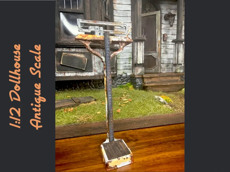 1:12 Dollhouse Antique Doctor Scale