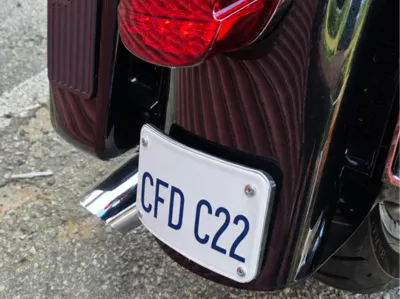 Harley License Plate Bracket