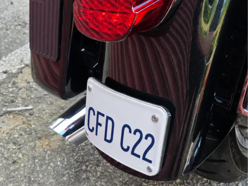 Harley License Plate Bracket