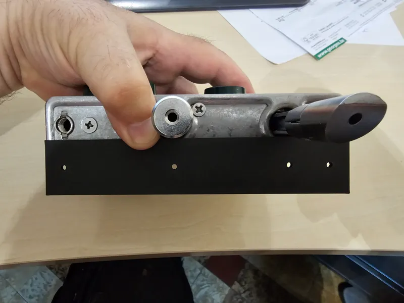 Gabarit de perçage serrure LOGINOX